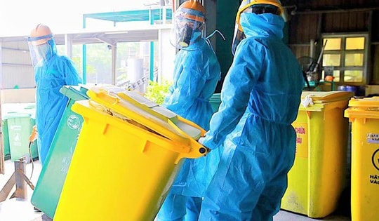 Bộ Y tế yêu cầu tăng cường quản lý chất thải phòng chống dịch COVID-19