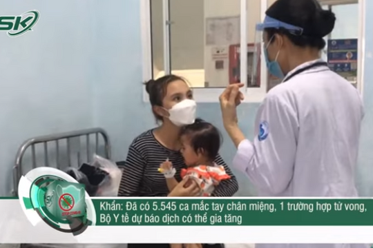 Bộ Y tế cảnh báo khẩn về nguy cơ dịch tay chân miệng bùng phát, số ca mắc gia tăng