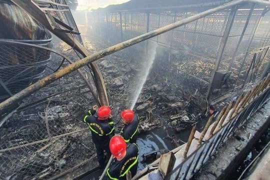 Xử lý thế nào vụ cháy kho chứa xe tang vật và vi phạm của CSGT TP. Hồ Chí Minh?