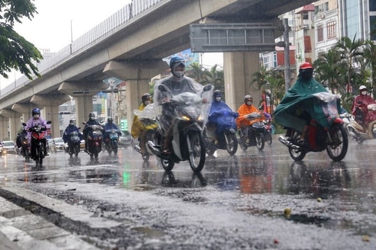 Dự báo thời tiết Hà Nội 9/6: Mưa lớn kéo dài, tập trung vào chiều tối và đêm