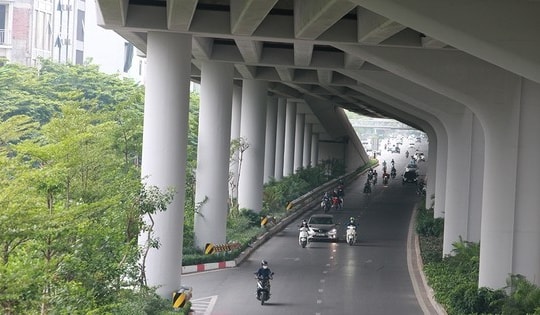 Con đường trước đây bị di dời chặt hạ 1.300 cây xanh, nay xanh mướt bóng cây, hiện đại bậc nhất Thủ đô