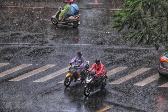 Mưa dông ở Bắc Bộ kéo dài đến bao giờ?