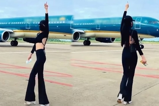 Xử lý Tiktoker tạo dáng trên đường băng khi máy bay đang di chuyển như thế nào?