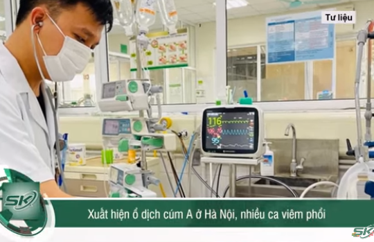 Hà Nội: Phát hiện nhiều ổ dịch cúm A, tăng ca viêm phổi 