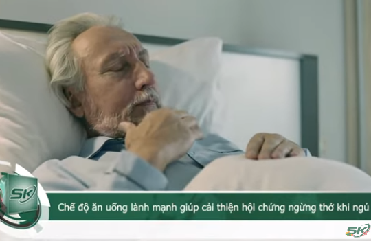 Chế độ ăn uống lành mạnh giúp cải thiện hội chứng ngưng thở khi ngủ