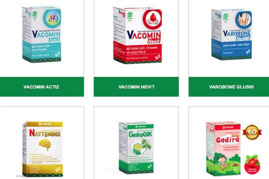 Sản phẩm của Dược phẩm Shinpoong Daewoo vi phạm quảng cáo như thế nào?