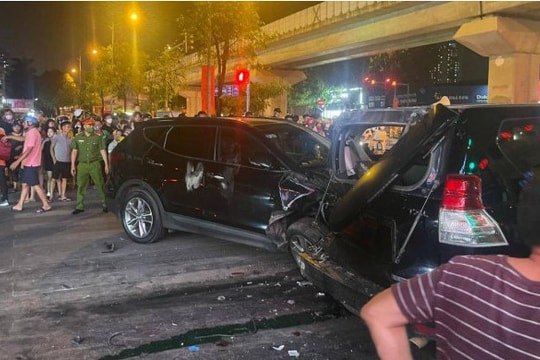 Vụ xe Santa Fe tông liên hoàn ở Hà Nội: Tài xế không sử dụng rượu bia và ma túy
