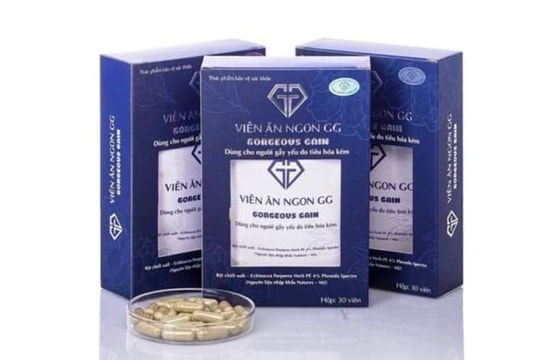 Thực phẩm bảo vệ sức khỏe Viên ăn ngon GG và Viên thảo mộc GG có vi phạm luật quảng cáo?