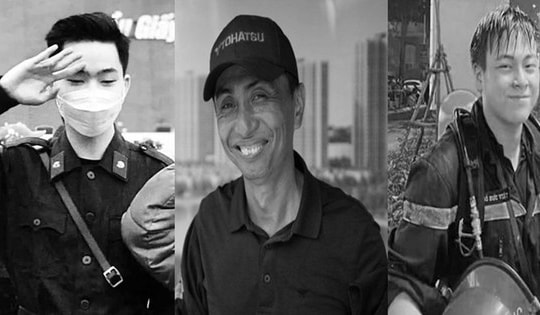 Thông tin tang lễ 3 chiến sĩ cảnh sát PCCC hy sinh khi làm nhiệm vụ