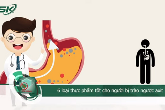 Trào ngược dạ dày nên ăn gì?