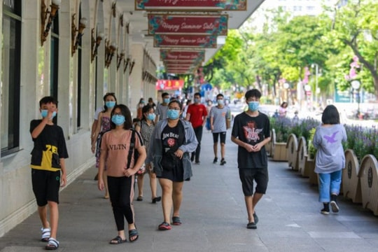 Không đeo khẩu trang nơi công cộng có thể bị phạt từ 1-3 triệu đồng
