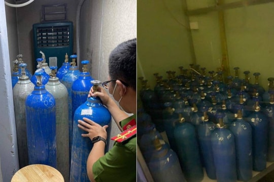 Hà Nội: Xử phạt hàng loạt cơ sở kinh doanh bóng cười tại quận Ba Đình