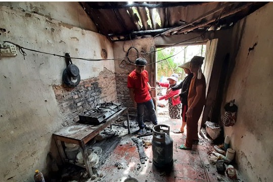 Bắc Giang: 3 người bị bỏng nặng vì rò rỉ khí gas