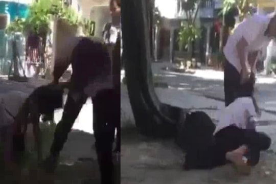 Công an huyện Phong Điền thông tin mới về vụ việc 2 học sinh THCS đánh nhau, quay clip