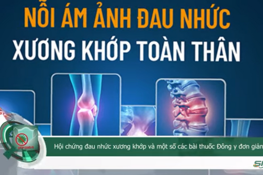 Đau nhức xương khớp và một số các bài thuốc Đông y đơn giản