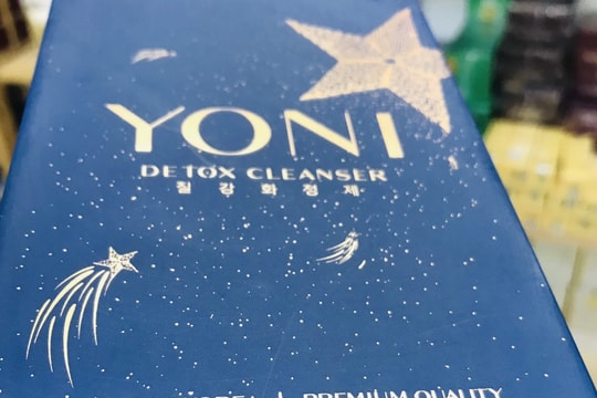 Thu hồi số tiếp nhận Phiếu công bố sản phẩm mỹ phẩm Las Beauty Yoni Detox Cleanser