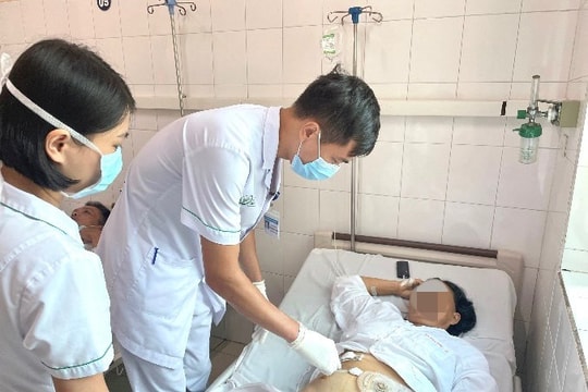 Tổn thương tầng sinh môn do trâu húc