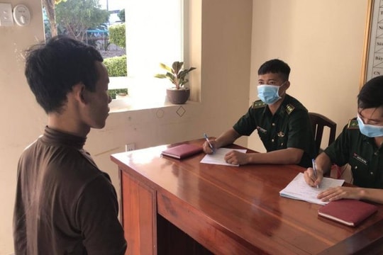 Phát hiện 9 người Trung Quốc trôi dạt trên biển Phú Quốc