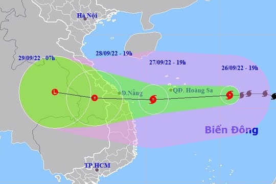 Ngày 27/9: Siêu bão Noru đổ bộ, gây mưa lớn ở Trung Bộ