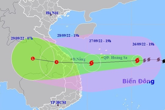 Cập nhật bão Noru: Sóng biển cao 9-11m, giật cấp 17