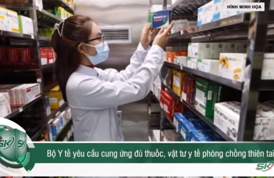 Bộ Y tế yêu cầu đảm bảo thuốc men, vật tư y tế phòng chống thiên tai những tháng cuối năm