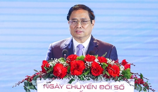 Thủ tướng: Chuyển đổi số quốc gia vì một Việt Nam hùng cường, người dân được ấm no, hạnh phúc