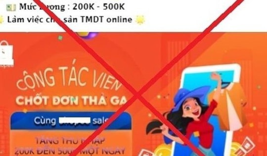 "Sập bẫy" làm cộng tác viên online, người phụ nữ bị lừa hơn 3 tỷ đồng