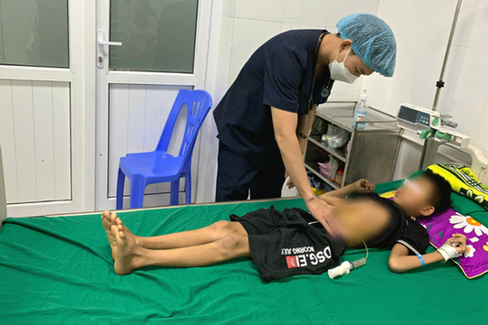 Thanh Hóa: Cứu sống bệnh nhi bị tai nạn giao thông