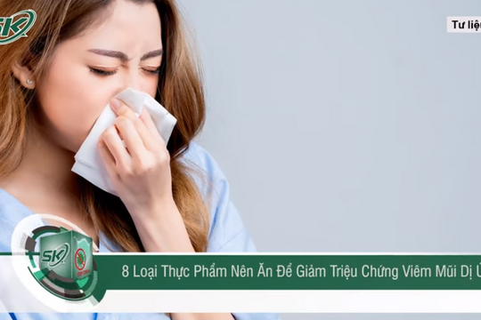 Viêm mũi dị ứng khi giao mùa: Loại thực phẩm nên ăn giúp giảm triệu chứng hiệu quả