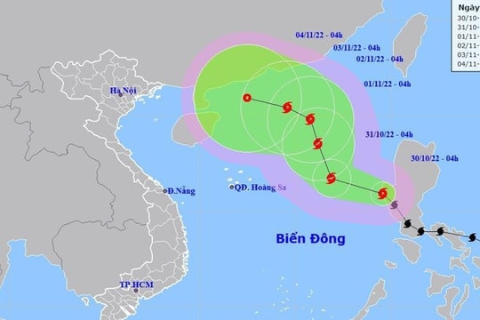 Các tỉnh, thành từ Quảng Ninh đến Bình Thuận khẩn trương ứng phó với bão số 7