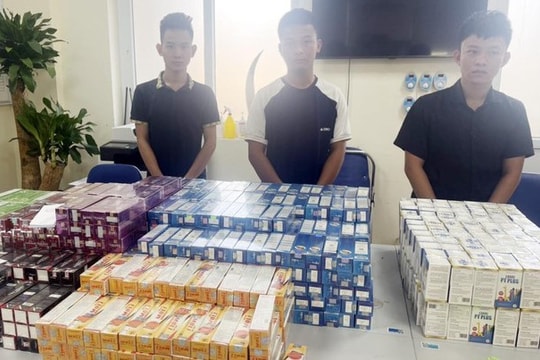 Bắt nhóm đối tượng bán gần 900 hộp thực phẩm chức năng giả