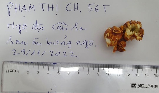 Ăn bỏng ngô nghi tẩm cần sa mua trên mạng, một phụ nữ nhập viện