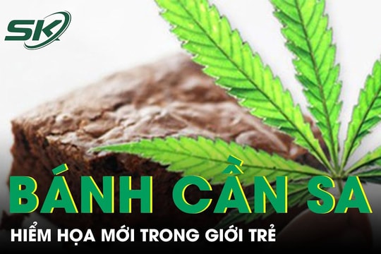 Bánh ngọt tẩm cần sa - hiểm họa mới trong giới trẻ 