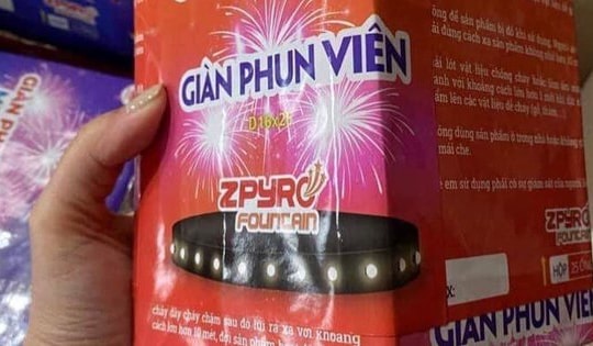 Thông tin cần biết nếu muốn sử dụng pháo hoa dịp Tết Quý Mão 2023