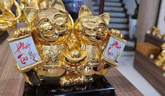 Độc đáo các sản phẩm linh vật Mèo mang tài lộc tới năm Quý Mão 2023