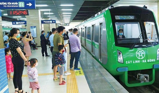 Tàu Cát Linh - Hà Đông sẽ vận hành như thế nào dịp Tết Quý Mão?