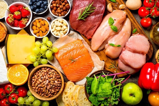 Nguyên tắc dinh dưỡng để có một mùa lễ hội vui, khỏe, an toàn