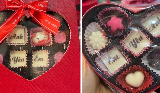 Thị trường ngập tràn quà tặng trước ngày lễ Valentine