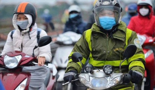 Đêm mai miền Bắc đón không khí lạnh dài ngày, nhiệt độ phổ biến 10-13 độ C.