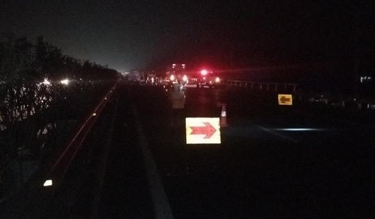 Tai nạn trên cao tốc Nội Bài - Lào Cai khiến 1 người tử vong tại chỗ