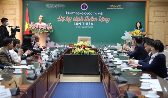 Phát động cuộc thi viết 'Sự hy sinh thầm lặng' lần thứ VI: Lan tỏa những câu chuyện có ý nghĩa nhân văn cao đẹp về những người chiến sĩ áo trắng