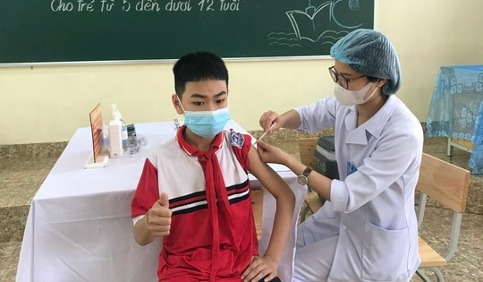 Sáng 23/2: Những tỉnh, thành nào đang tiêm vaccine COVID-19 cho trẻ chậm?