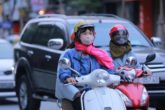 Sắp đón không khí lạnh tăng cường, Hà Nội có mưa rào