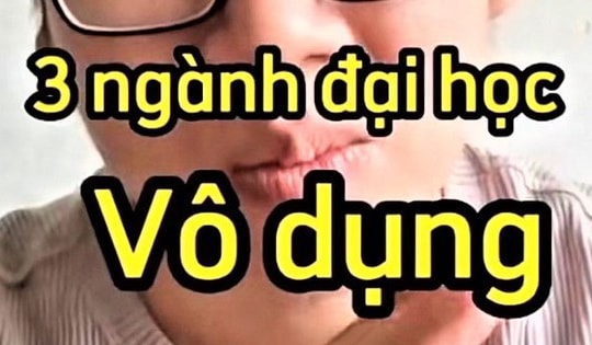 Học sinh lớp 12 hoang mang khi nghe tư vấn 'ngành học vô dụng' trên TikTok, chuyên gia giáo dục nói gì?