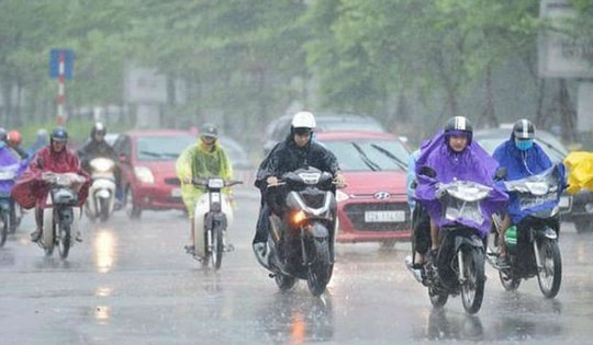 Miền Bắc đón không khí lạnh liên tiếp gây mưa lớn