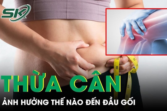 Thừa cân ảnh hưởng thế nào đến đầu gối?