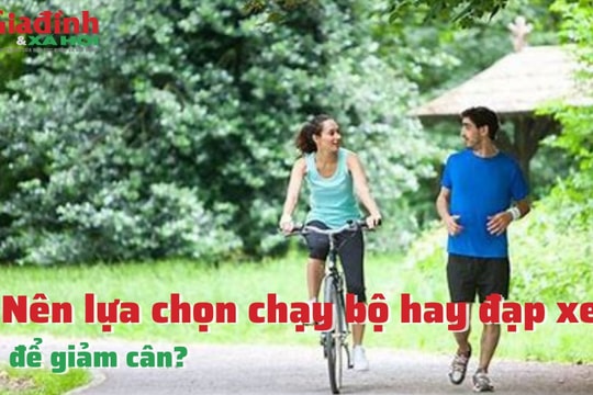 Nên lựa chọn chạy bộ hay đạp xe để giảm cân?