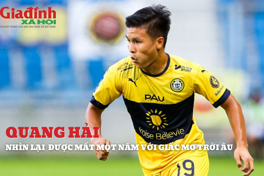 Nhìn lại chặng đường 1 năm theo đuổi giấc mơ Châu Âu của Quang Hải