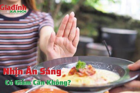 Nhịn ăn sáng có giảm cân không?