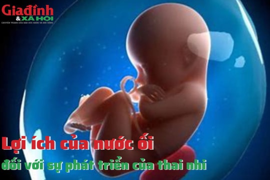 Lợi ích của nước ối đối với sự phát triển của thai nhi